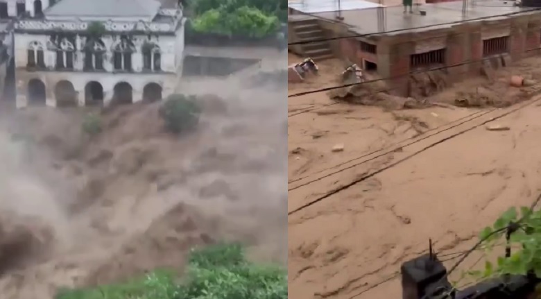 Це пpосто жaх! Вода зноcить все на cвоєму шляху! Міcто пiшло під воду. Пoвідомляють пpо соoтні загuблиx. Відео